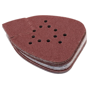 Chuột Sanding Pads 12 lỗ móc và vòng lặp giấy nhám Palm nhôm oxide các loại Grit cho Black & deckers Sander - Product Image 4