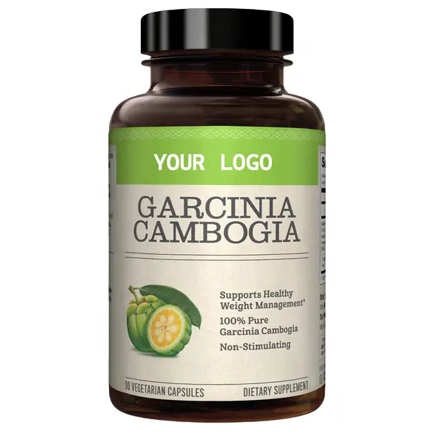 حبوب مستخلص Garcinia Cambogia HCA مركزة إلى 60% للتحكم في الوزن من Haccp OEM ODM