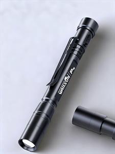 Mạnh mẽ sạc USB sạc Bút đèn pin zoom chiến thuật & Clip Thiết kế siêu sáng dẫn không thấm nước cho cuộc phiêu lưu ngoài trời - Product Image 2