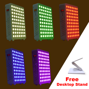 Kingbrite แผงบำบัดแสงสีแดง & สีเขียว300W 350W 70หลอด LED คู่พร้อมโหมดชีพจรและตัวจับเวลาสำหรับซ่อมแซมผิวและต่อต้านริ้วรอย - Product Image 3