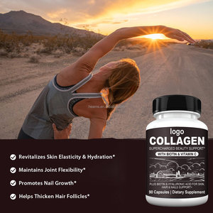 Sıcak satış 100% organik kollajen ve C vitamini takviyeleri cilt beyazlatma kapsülleri ve hapları yetişkinler için - Product Image 6