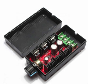 PWM регулятор скорости вращения двигателя регулятор скорости контроллер 2000 Вт электронного регулятора скорости 12/24/36/с алюминиевой крышкой, 50В 40A - Product Image 2