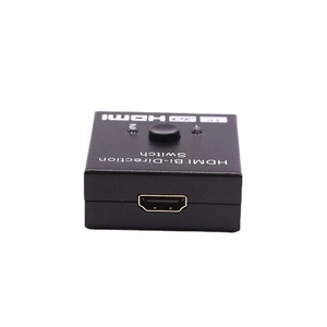Conmutador de audio y video HDMI 4K 60Hz bidireccional 2 puertos 2X1/1x2 con características DTS IR Convertidor de entrada de 5V para PC portátil para PS3 TV