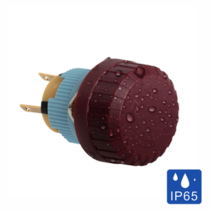 Interruttore a pulsante di arresto di emergenza da 16mm 3A 250V IP65 interruttore di Reset impermeabile con autobloccante 1NC per sistema ascensore - Product Image 6