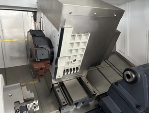 Torno CNC de cama inclinada de alta precisión Centro de torneado y fresadora de cama inclinada CNC para procesamiento de metales TCK800 - Product Image 4