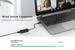 CableCreation USB 3.0 ila 10/100/1000 Mbps alüminyum RJ45 LAN ağ adaptörü - Product Image 5