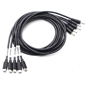 Cavo ripetitore di tensione USB tipo C ingresso maschio a 5521 DC 5525 4817 cavo di ricarica maschio per Router piccola ventola di tipo C dispositivo - Product Image 2
