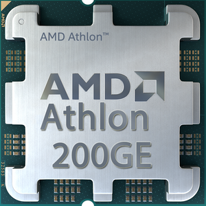 AMD Athlon 200GE X2 200GE 3.2 GHz Dual-Core Quad-Thread CPU processore per Gamer Socket AM4 DDR4 RAM 14NM 65W processore - Product Image 1