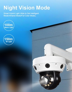 Factory 6MP 8MP PoE PTZ Security Dome IP Network <strong>Camera</strong> <strong>22X</strong> Zoom 150m IR Outdoor Auto Tracking High Speed NVR Data Storage - Product Image 3