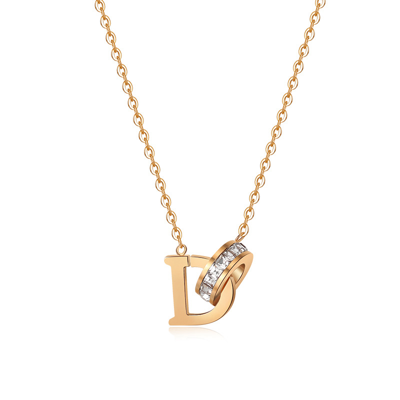 Collier en or rose