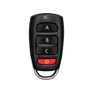 315MHz 433MHz Face to Face <strong>Duplicator</strong> <strong>Remote</strong> <strong>Control</strong> Metal 4-Button Garage Door <strong>Remote</strong> <strong>Control</strong> Universal <strong>Remote</strong> <strong>Control</strong> - Product Image 1