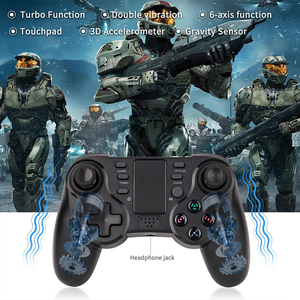 用于带振动电机控制器附件的PS3和PS4无线游戏手柄的涡轮增压器 - Product Image 5