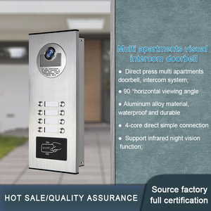 8 <strong>Buttons</strong> for Multi Family Factory Direct Doorbell <strong>With</strong> Waterproof Camera Monitor Video <strong>Intercom</strong> <strong>System</strong> - Product Image 5