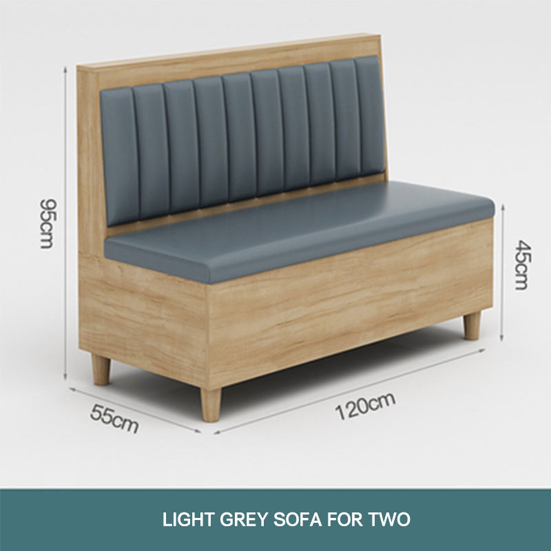 บูธ (สีเทาอ่อน)