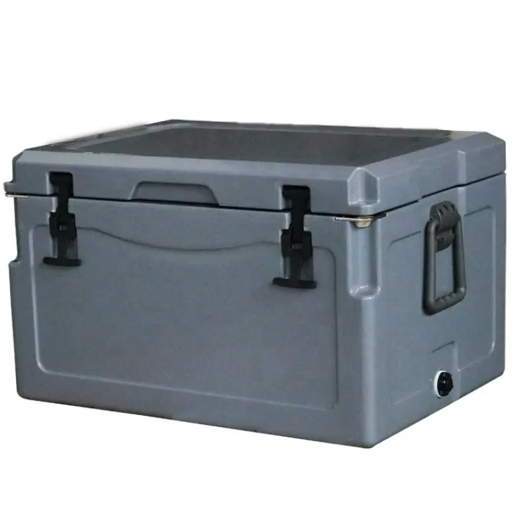 Caixa de assento à prova de vazamento Pesca Multifuncional Cooler Box Preço Plástico Fish Box Plástico Impermeável Folding Logo Fabricantes