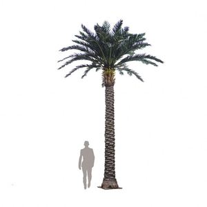 大きな偽造海藻ヤシの木大きな人工ナツメヤシの木ガーデンホテル造園用 - Product Image 2
