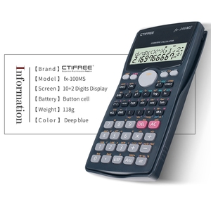 Professional Calculating Machine FX-100MS 10+2 Digits 401 Functions Best Selling Office School Supplies Scientific Calculator - Product Image 2
