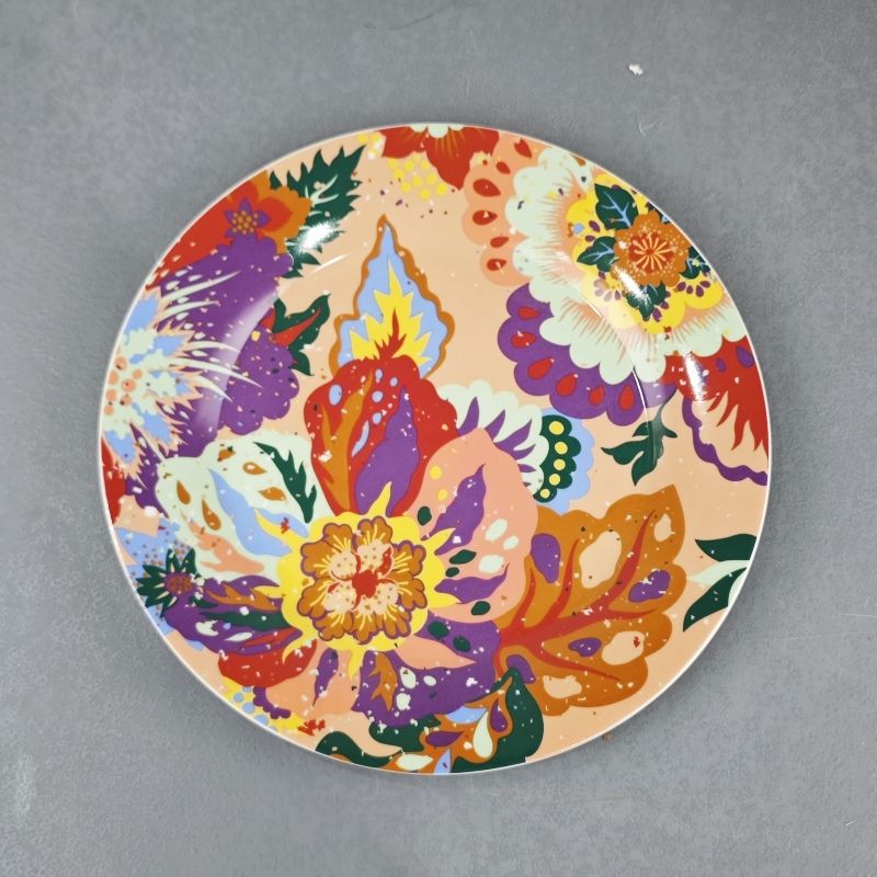 Classic Ceramic 16pcs Dinnerware Set New Style Full Floral Pattern New Bone China Dinner Set 5