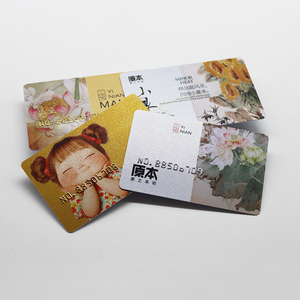 Customized PVC Gift Card with Barcode or QR <strong>Code</strong> and Printing Design - Product Image 6