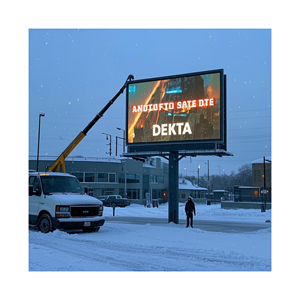 RAYBO P5 P6 P8 P10 açık sabit Led ekran yüksek yenileme büyük dijital Billboard reklam tam renkli LED ekran - Product Image 1