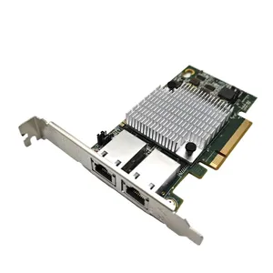 10GダブルポートイーサネットカードX540-T2 PCIE-X8 X16NeTwork拡張アダプターSynologyNASおよびその他のカスタマイズをサポート - Product Image 1