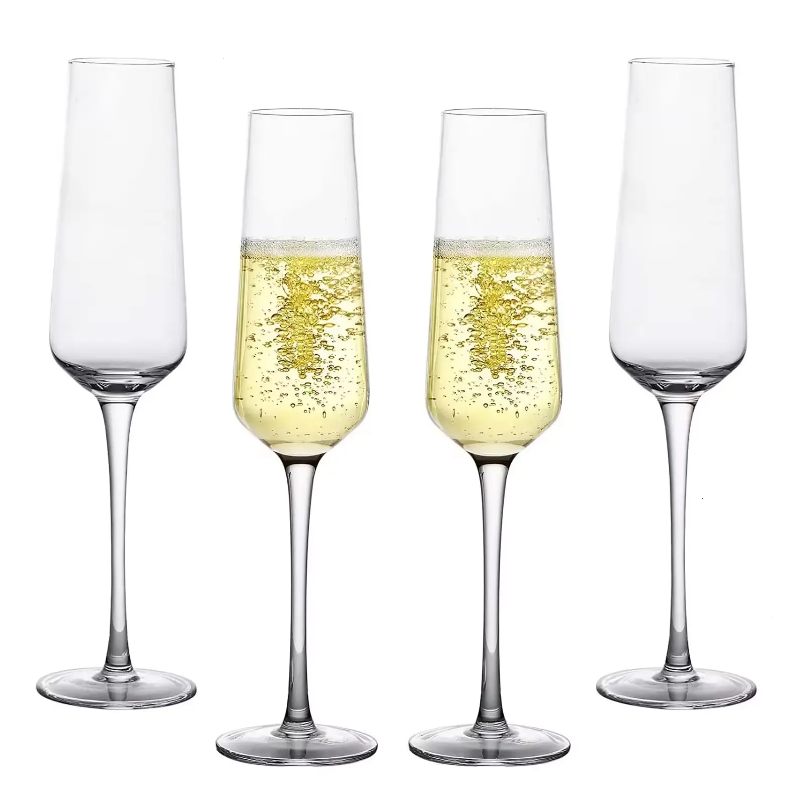 Offre Spéciale Élégant Personnalisé Champagne Verre Tasse Flûtes Verres À Vin En Cristal pour Restaurants Mariages Hôtels-Usine En Gros