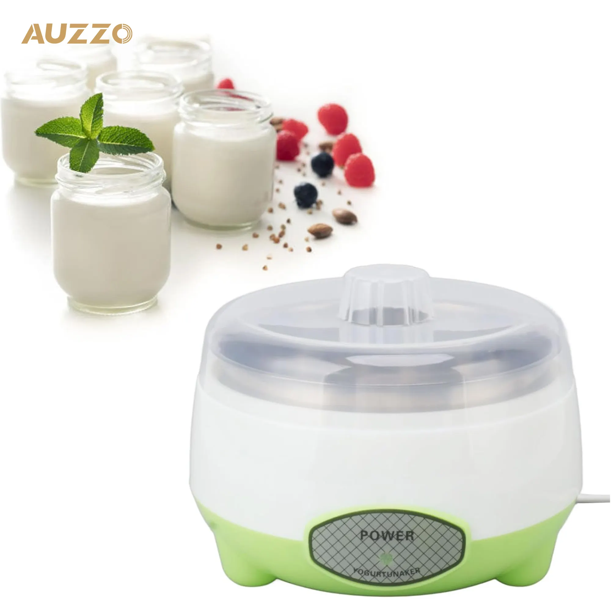 Producto multicampo de gran capacidad de acero inoxidable, Mini máquina eléctrica para hacer helados, máquina para hacer yogur frito para el hogar