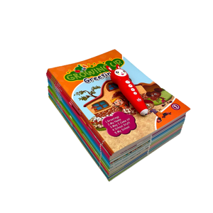 2025 che crescono libro inglese con penna parlante libri educativi alfabeto di apprendimento del suono - Product Image 4