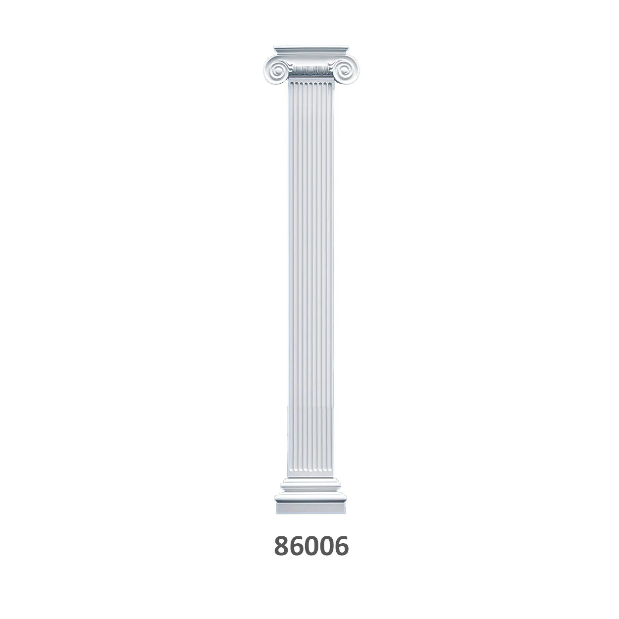 Beautiful Polyurethane Foam Decoration Roman Column/PU Roman Pillars