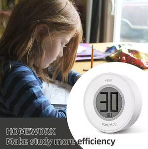 Orologio da cucina sveglia LED 360 rotante manopola digitale timer cucina per anziani e bambini per utilizzare timer da cucina impermeabile - Product Image 4