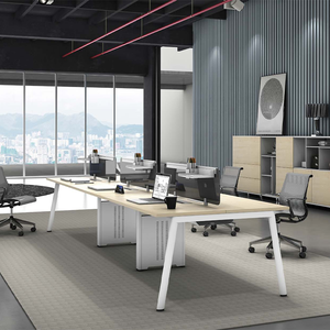 Muebles multifunción para el personal 4 6, estación de trabajo de oficina, tabiques de oficina ergonómicos, escritorios de oficina, mesas y sillas de trabajo