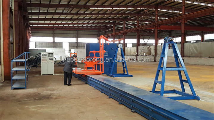 Computer Control Frp Grp Tank Horizontal Winding Machine With Competitive Advantages