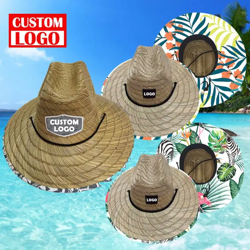 หมวกฟางแบบสั่งทำสำหรับผู้หญิง,หมวกชายหาดฤดูร้อนแบบสั่งทำหมวกอาบแดดชายหาด