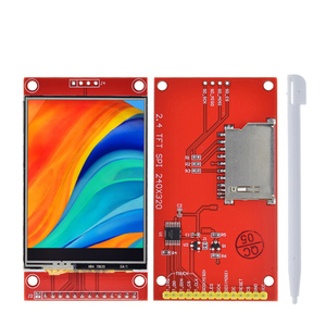 TZT 2.4 "240x320 SPI TFT LCD modulo porta seriale + 5V/3.3V PBC adattatore Micro ILI9341 / ST7789 LED bianco (con tocco) per Arduino - Product Image 1