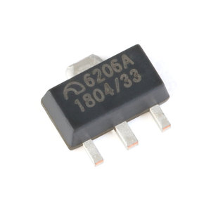 Yeni orijinal 6206A SOT-89 ME6206A33PG 3.3V 2% 6V düşük bırakma doğrusal regülatörü ME6206A33PG IC çip - Product Image 1