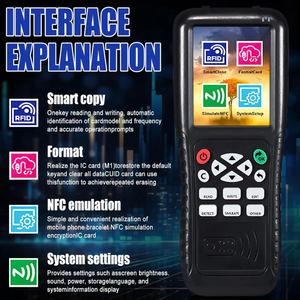 גרסה אנגלית חדשה icopy x100 טלפון נייד כרטיס גישה קורא nfc usb/wifi 125khz 13.56mhz מעלית כותב כרטיס מעלית - Product Image 3