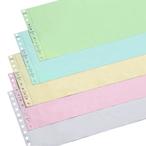 2 3 piezas personalizadas Multicolor copia sin carbón inyección de tinta láser Digital formas continuas Oficina NCR papel - Product Image 1