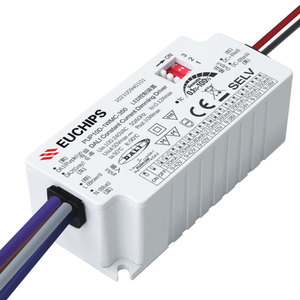 Euchips 10W Dali liên tục hiện tại Dimmable dẫn lái xe 350mA dẫn lái xe cảm ứng tiêu chuẩn Mỹ 120-277V AC Đèn Dimmer lái xe - Product Image 1