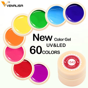 VENALISA 5gネイルアートドローイングゲルUV <span class=keywords><strong>LED</strong></span>ソークオフUVペインティングジェル1キットストロークフラワージェルデザイン自社ブランドOEM