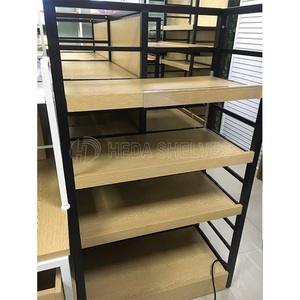 Vật Liệu Kim Loại Gỗ Woodgrain Y Tế Kệ Dược Cửa Hàng Kệ Siêu Thị Cửa Hàng Lưu Trữ Hiển Thị Giá - Product Image 3