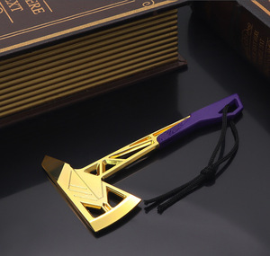 Game Around Olympian Excalibur All Metal Artefact 20cm High Quality Weapon Model Ordinary Gold Key Tool - Product Image 4
