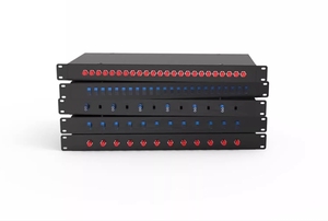 24 port ODF SC/UPC Fiber optik ara bağlantı paneli FC konektörü 1U yükseklik 24 çekirdek ağ Pigtails ile geliyor - Product Image 3