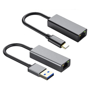 Gigabit ağ bağlantı noktası 1000mbps USB Ethernet USB-C To RJ45 Lan MacBook adaptörü tip C ağ kartı USB Ethernet - Product Image 1