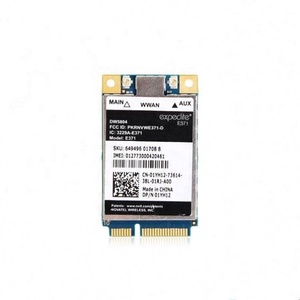 Kablosuz kart DW5804 4G Dell LTE ve HSPA +/Dell mobil geniş bant 01YH12 E371 PCI-E 3G / 4G WLAN Dell için WCDMA modülü Modem - Product Image 1