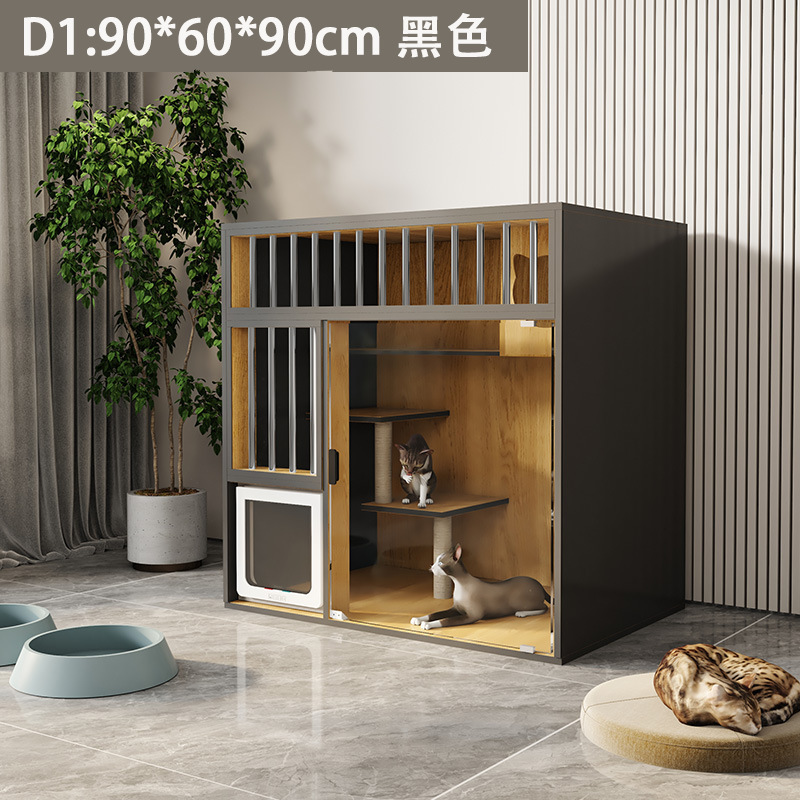 D1-90*60*90 (with small door) black