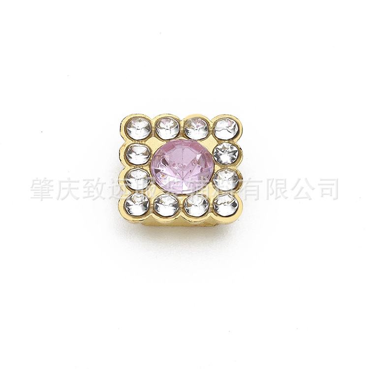 Diamante rosa claro