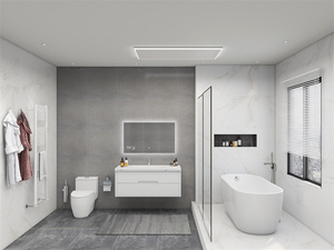 Innovative 2-in-1 <strong>Ceiling</strong> Solution | Far-Infrared <strong>Heat</strong> + Bright LED Light in Unique Designs - Product Image 5