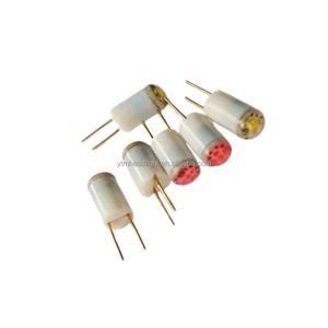 Mini Warm White <strong>Led</strong> Bulb Bi-Pin Base 0.<strong>5W</strong> Miniature <strong>Led</strong> Bulb <strong>6V</strong>/12V/14V/28V Wire Termina <strong>Led</strong> Lamp - Product Image 1