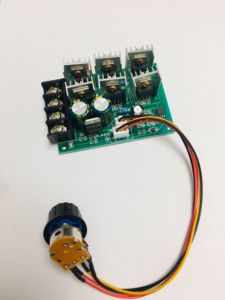 Regolatore di velocità del motore cc PWM 12 v24v36v48v 40A regolatore regolatore del motore Dc - Product Image 2