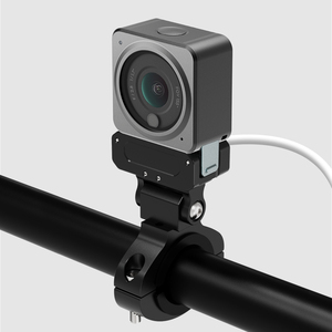 DJI için manyetik hızlı bırakma tabanı Osmo eylem 5 Pro/4/3 kamera tripodu kafa ile soğuk ayakkabı dağı tip C şarj genişleme tabanı - Product Image 6